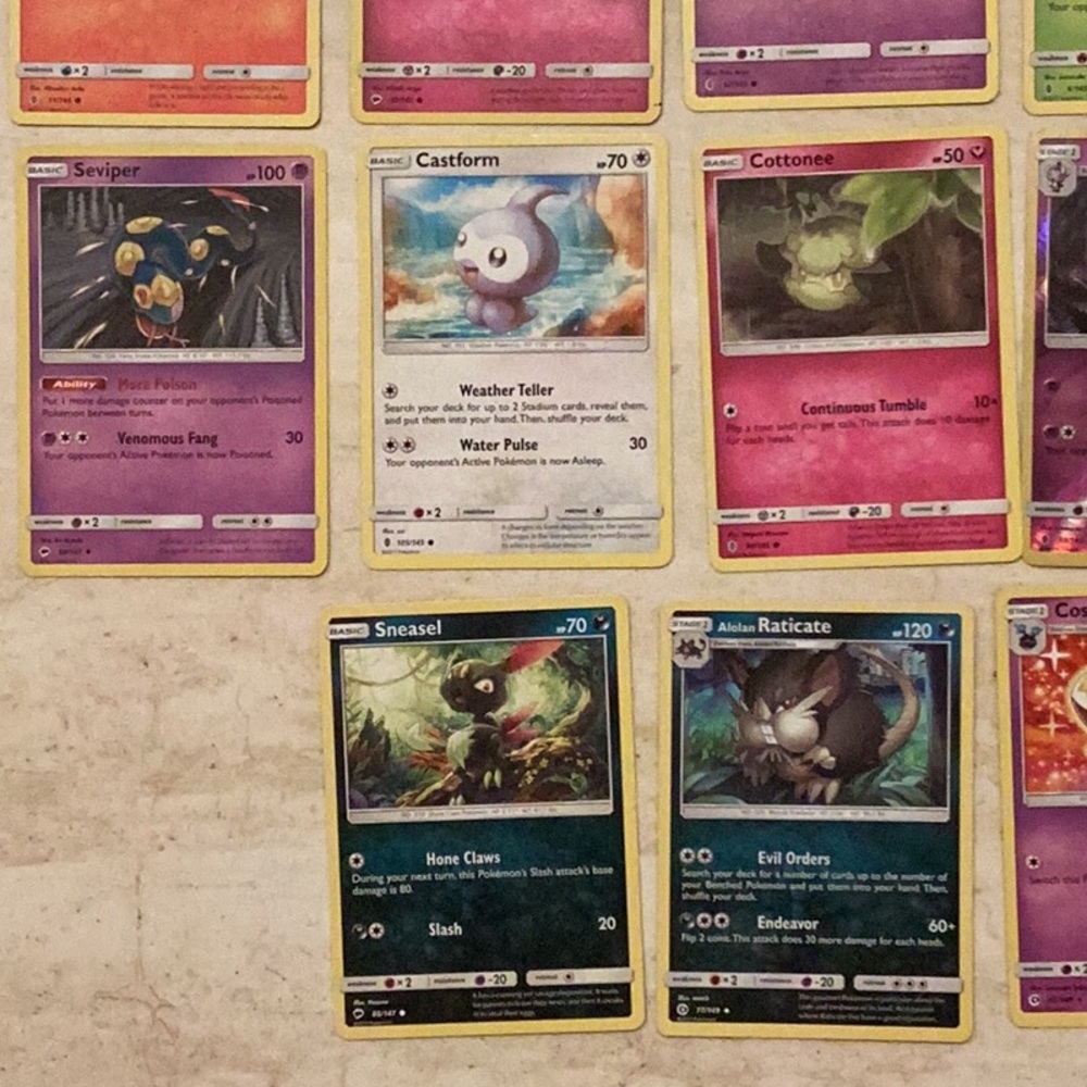 Halloween Pokemon Cards 2017 Lot Of 18 Card Assorted Assortment Tcg View 5